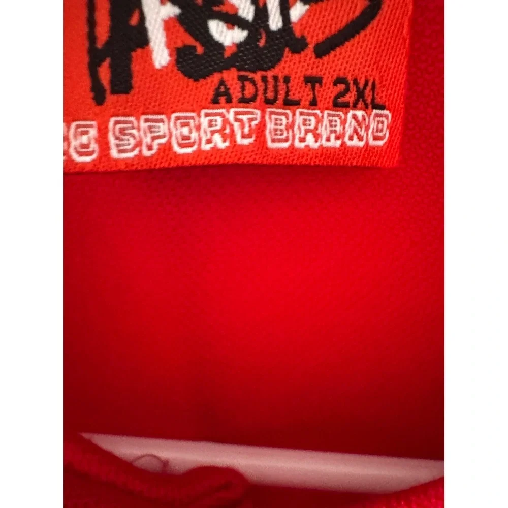 The Sport Brand Georgia Bulldogs UGA Polo Shirt Mens 2XL Red Short Sleeve Logo